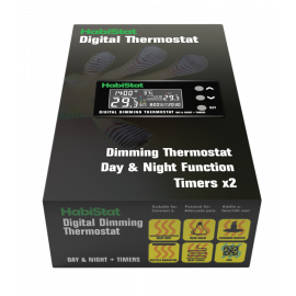 Digital Dimming Thermostat, Day/Night, Timers, 600W
