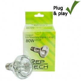 Reptech - UV Mercury Vapor Lamp - Terramania.nl