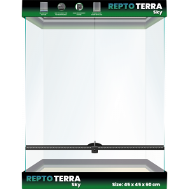 Repto Terra Sky, Glas terrarium, 45X45X60 cm, 8715897350948, R1100660