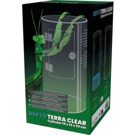 Repto Terra Clear Cylinder, 15x15x30 cm