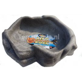 Zoo Med - Repti Rock Water Dish X-Large - Grijs | WD-50E | 0976129205052