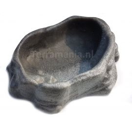Zoo Med - Repti Rock Water Dish Medium - Grijs | WD-30E | 0976129203072